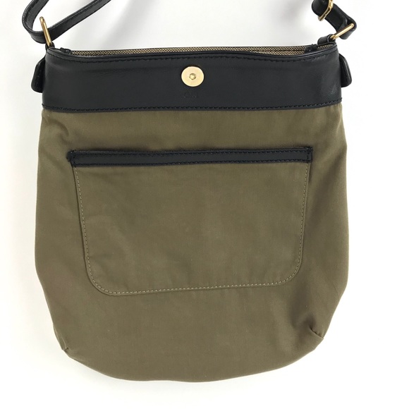 Extra Photos {Chloe} Haley Tan Canvas Leather Bag - Picture 7 of 8
